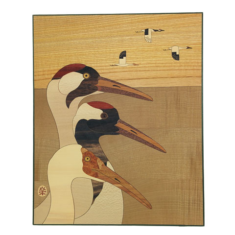 日本野鳥の会 バードショップオンライン Wild Bird 木象嵌（内山春雄